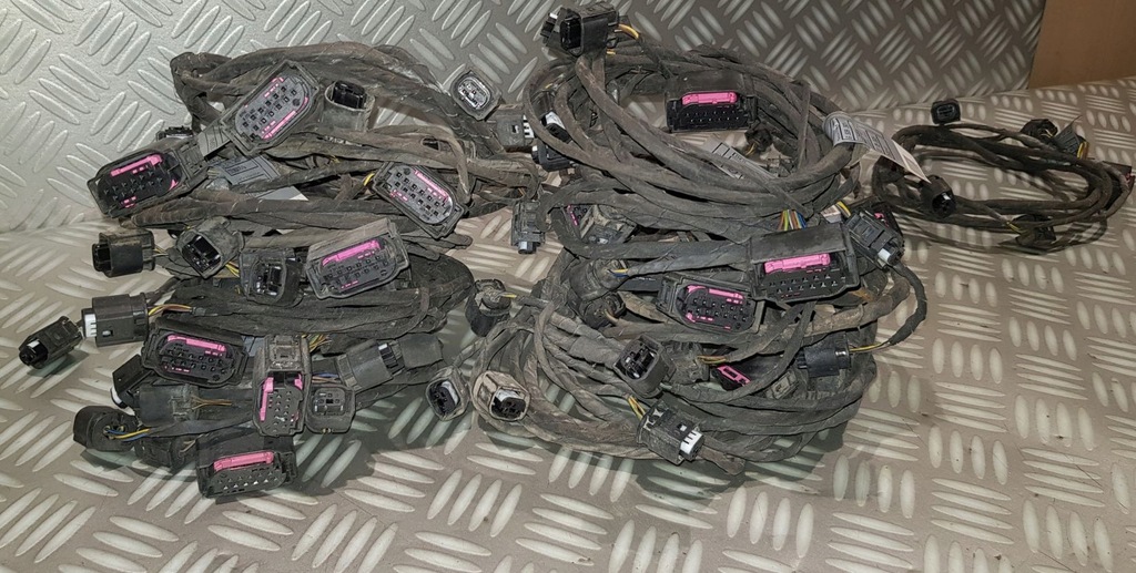 фото №16, Bmw 5 e60 e61 03-06r жгут датчиков парктроник pdc бампера задняя 6928366