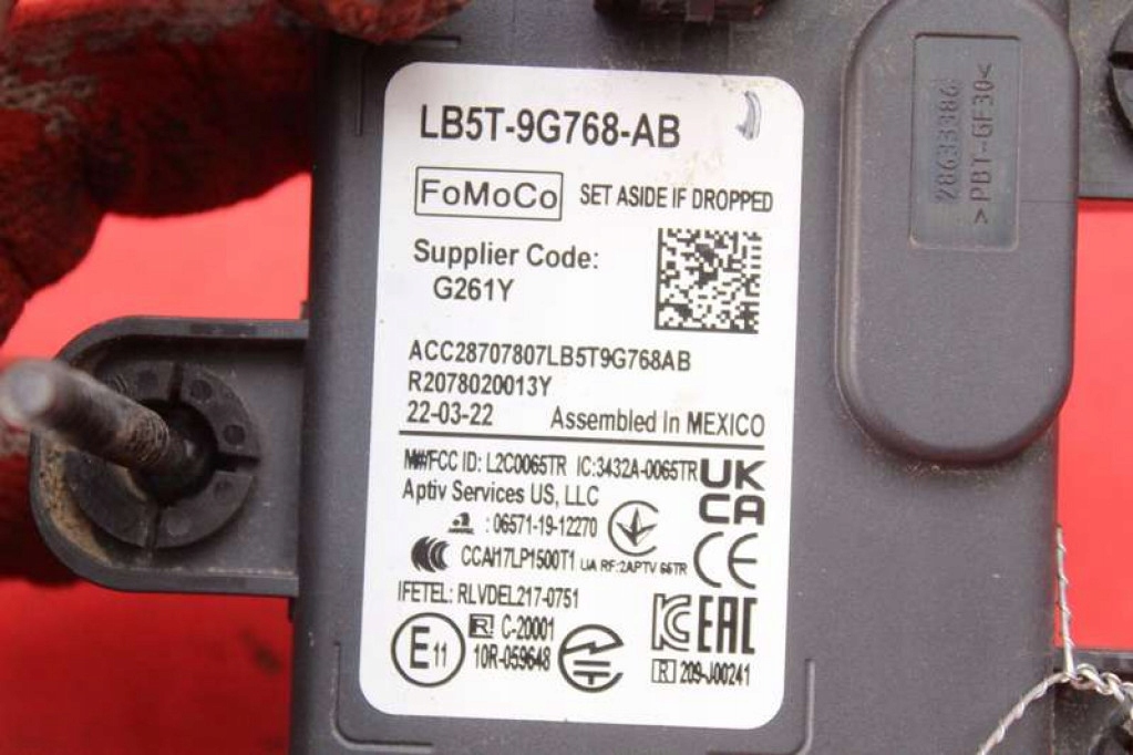 фото №6, Блок управления датчик радар distronic lb5t-9g768-ab ford kuga 3 iii mk3 19-21