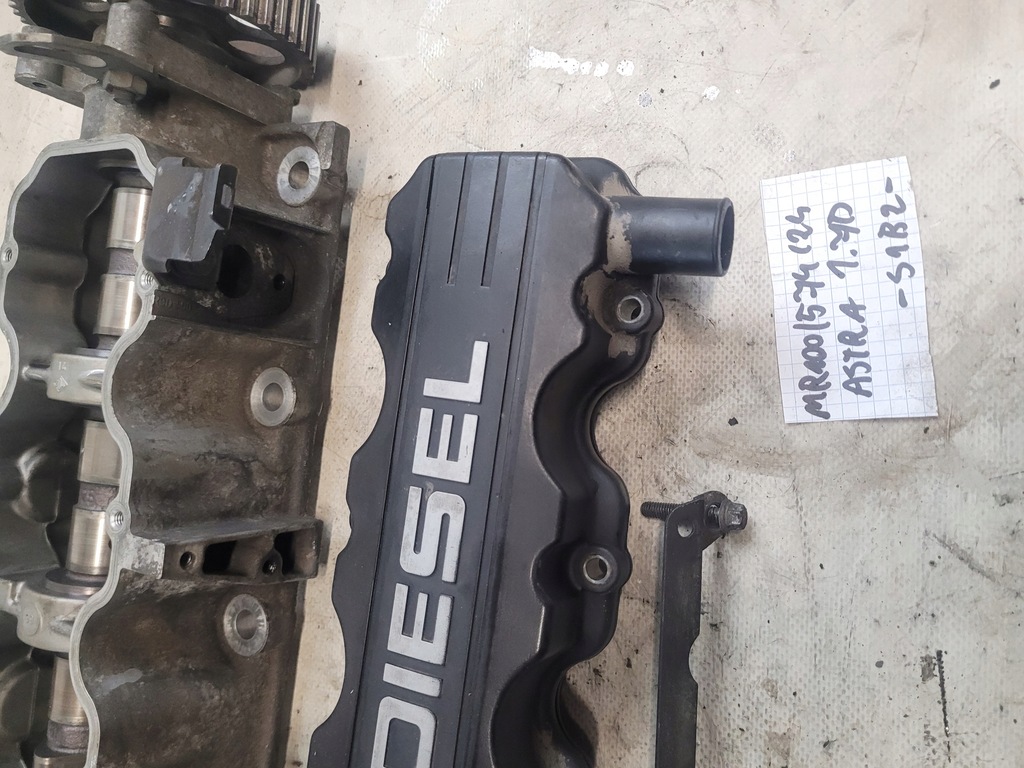 фото №7, Корпус вала оригінальний номер 90500144 вал розподільного валу кришка opel astra g ii 1.7dti