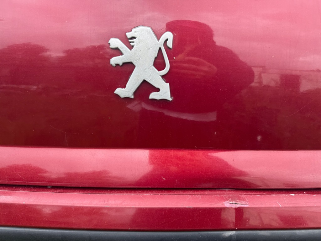 Peugeot 407 sedan крышка багажника багажника задний  задняя код лакокрасочного покрытия kkqd с Разборки