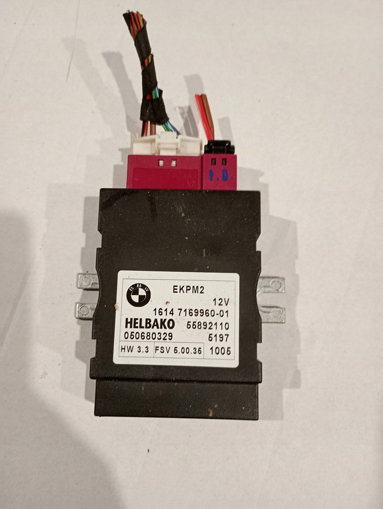 фото №1, Модуль блок керування насоса пального 16147169960 bmw e87