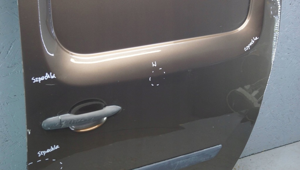 фото №8, Двері бічний зсувні ліва лівий bok renault kangoo ii d1674