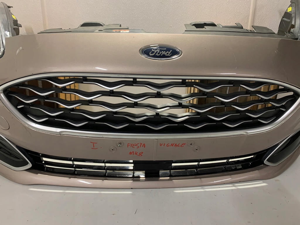 фото №5, Ford fiesta mk8 vignale kompletny перед радіатор бампер капот крила