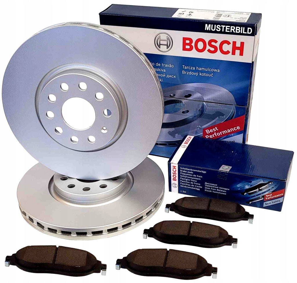 фото №1, Гальмівні диски + гальмівні колодки перед toyota corolla e21 yaris cross 282mm bosch