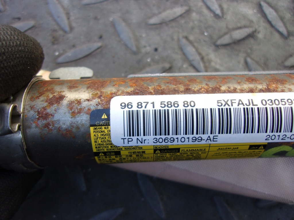 фото №5, Citroen c4 ii подушка подушка безпеки шторка безпеки ліва права