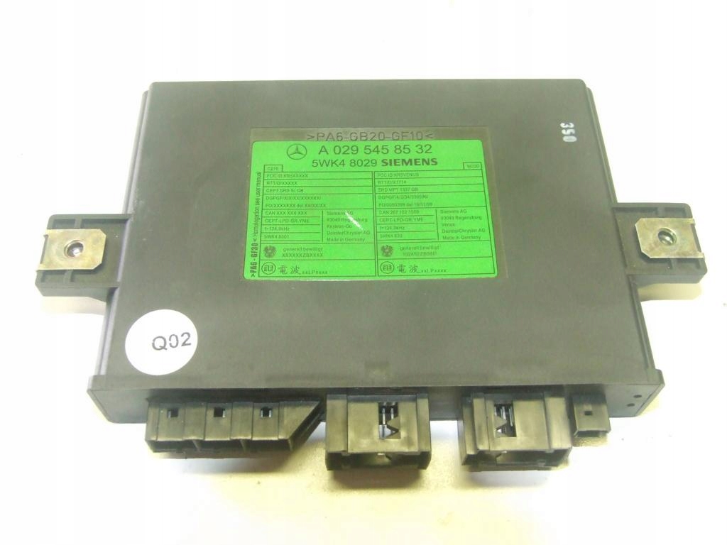 фото №1, Модуль блок керування keyless mercedes w220 0295458532