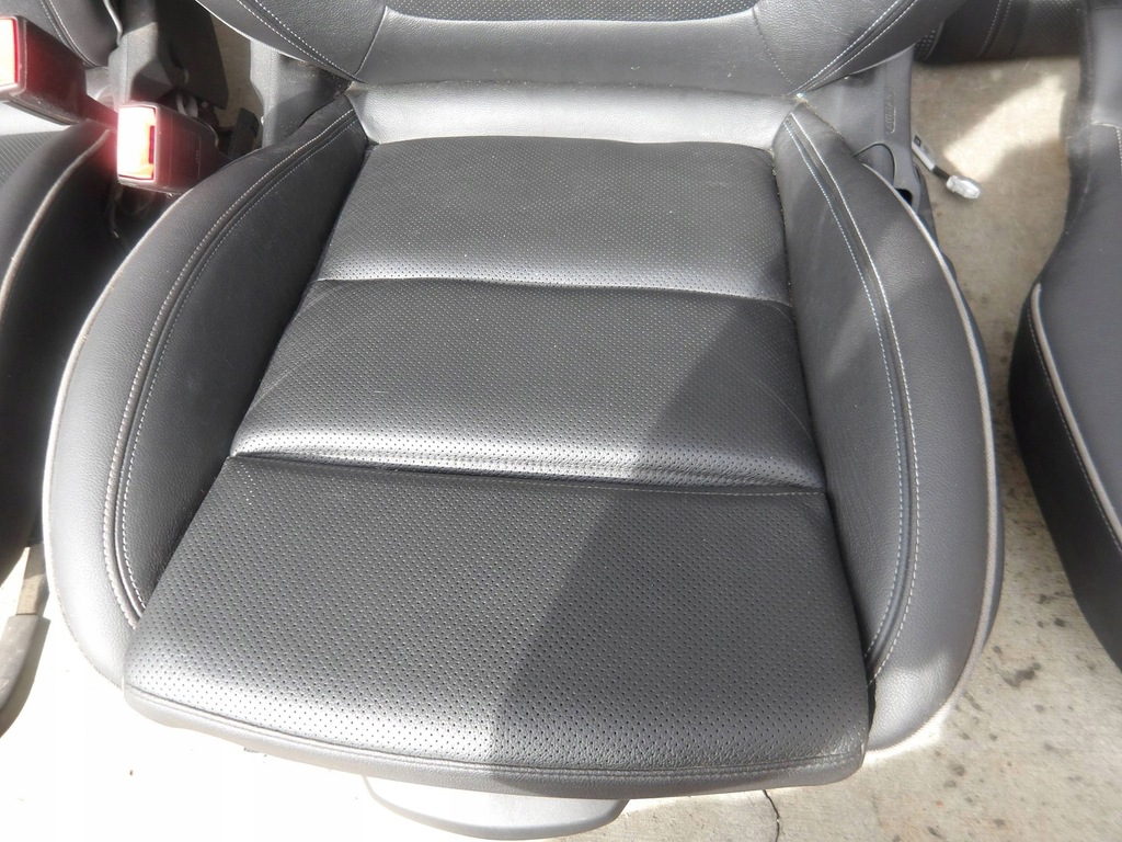 фото №5, Opel astra k сиденья салон кожаный комплект кожа