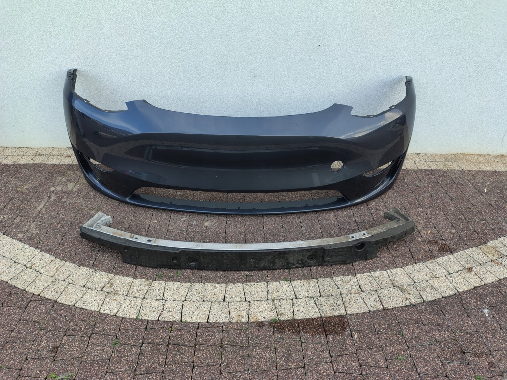 фото №3, Tesla y бампер+ балка tesla y перед