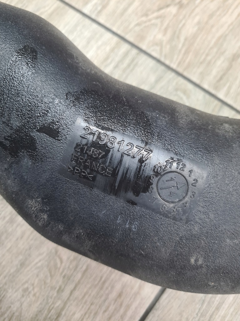 фото №5, Труба воздухозаборник соединитель фильтра воздуха volvo fl ii euro 6 renault gama d d5k