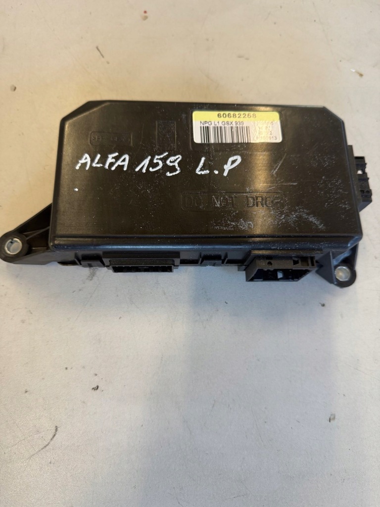 фото №1, Блок управления модуль дверь перед левый alfa romeo 159 60682258