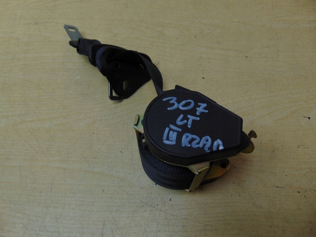 фото №2, Pas безпеки задня 3 ряд peugeot 307 sw kombi