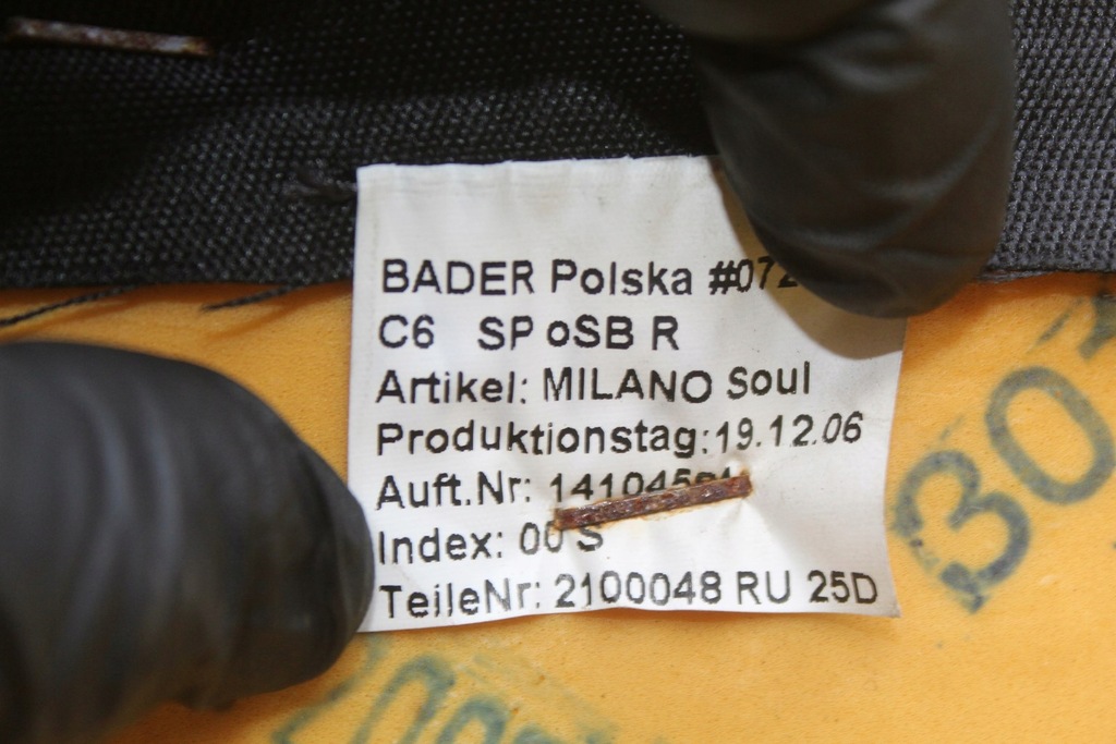 фото №8, Обшивка сиденье правый задняя задний audi a6 c6 allroad kombi кожа