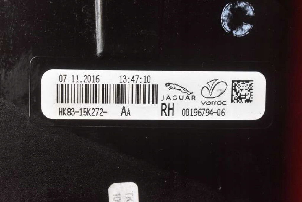 фото №8, Лампа правая задняя задняя hk83-15k272-aa jaguar f-pace x761 r-sport 16-20