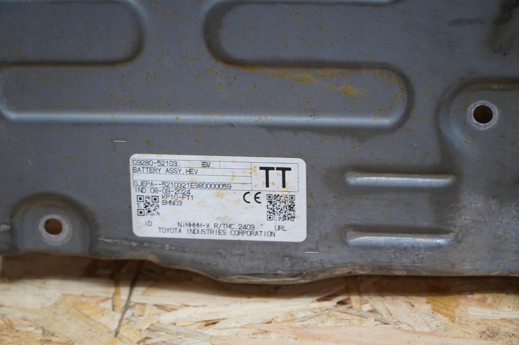 фото №6, Акумулятор g9280-52103 tt датчик 89892-52030 lexus lbx hybrid 0km nowa 24-