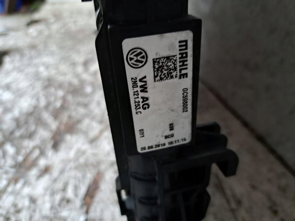 фото №12, Vw crafter 2 man tge 2n0121253c pas передний радиатор комплект