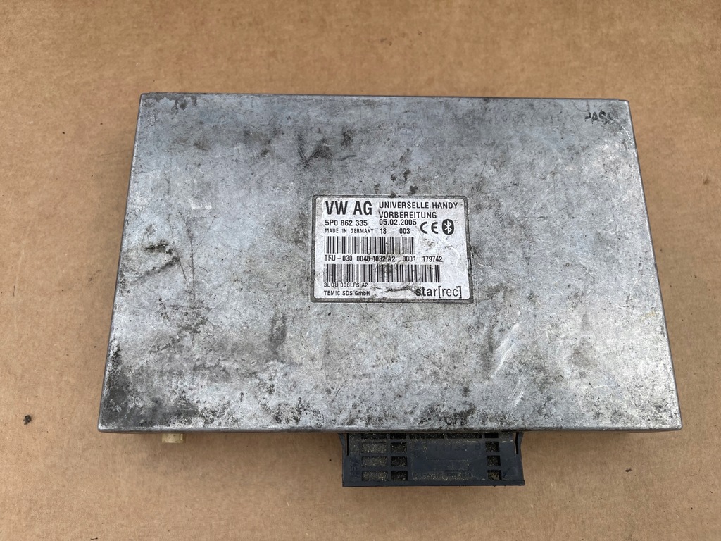 фото №1, Модуль bluetooth 5p0862335