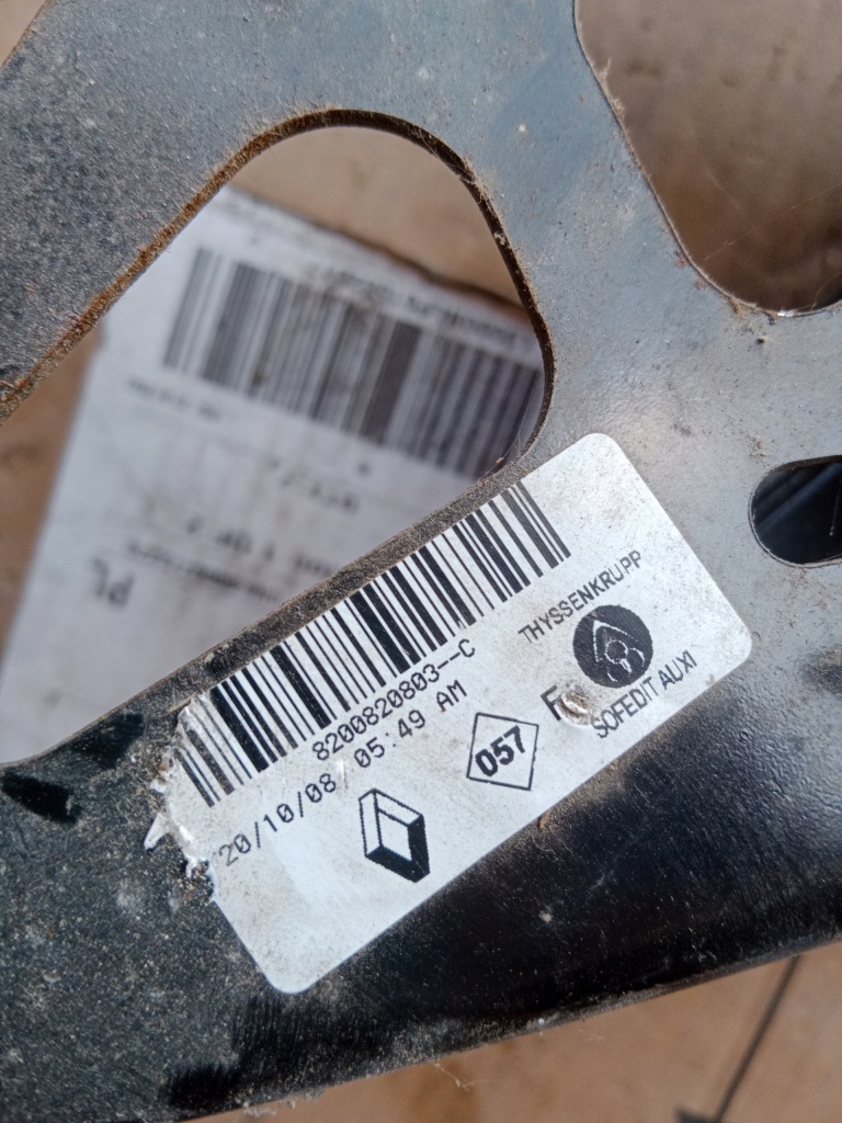 фото №2, Педаль тормоза renault kangoo ii 8200820803