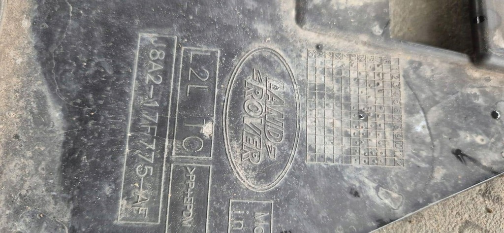 фото №12, Спойлер бампера перед land rover range rover velar 17-