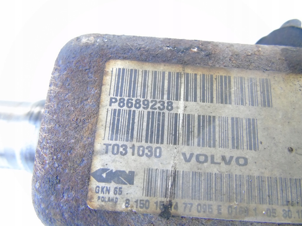 фото №4, Приводной вал левый перед левая volvo c70 i 2.0t