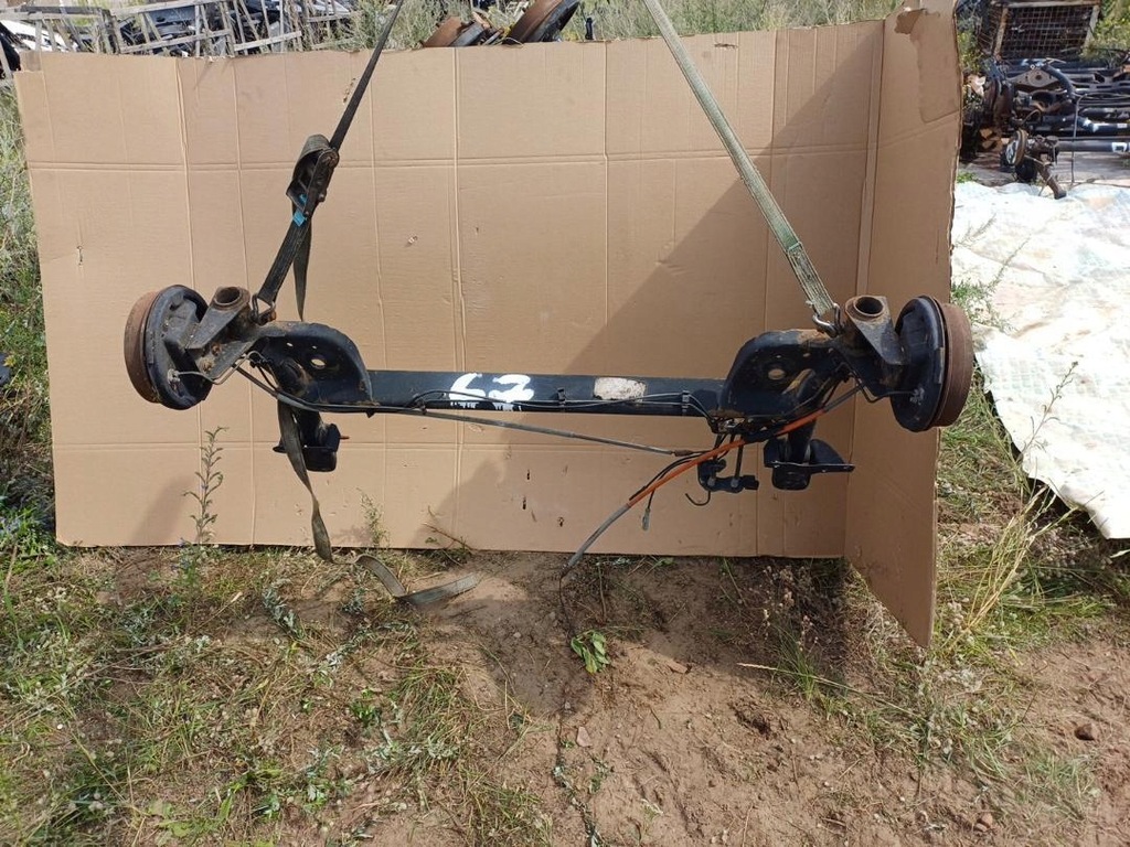 фото №1, Ось балка подвеска задняя renault twingo ii 2008 abs