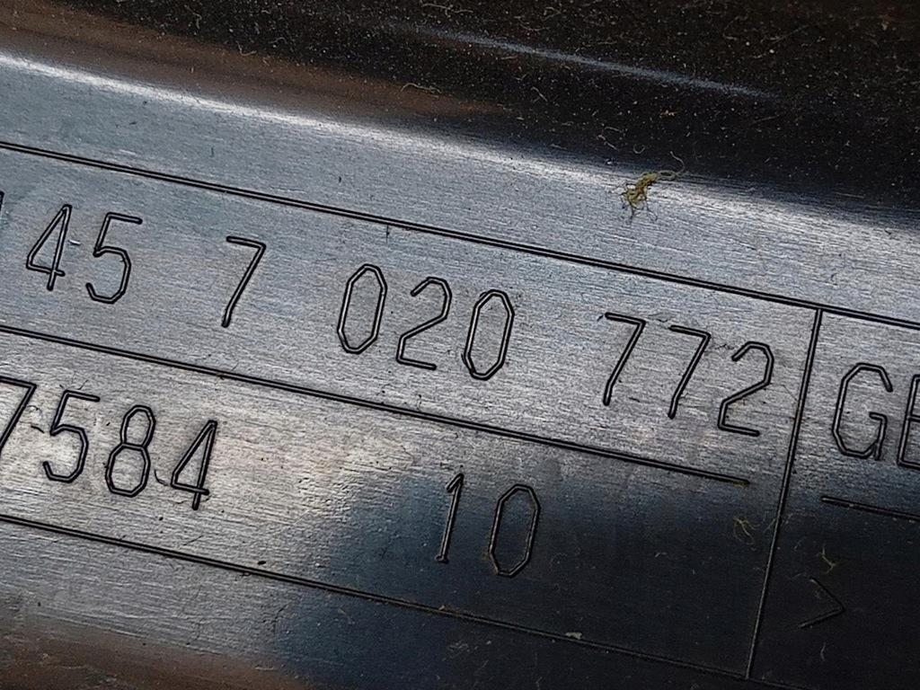 фото №6, Защита панели консоли левая bmw 7 e65