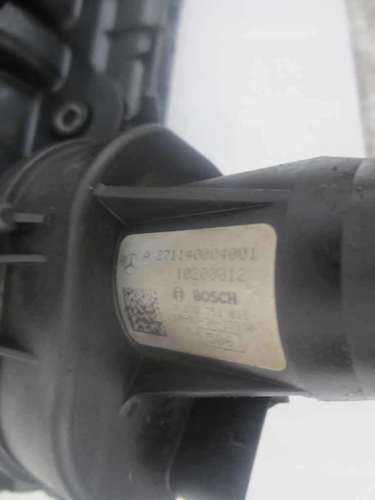 фото №5, Mercedes w204 w212 slk r171 1.8 cgi коллектор впускной  регулятор map датчик