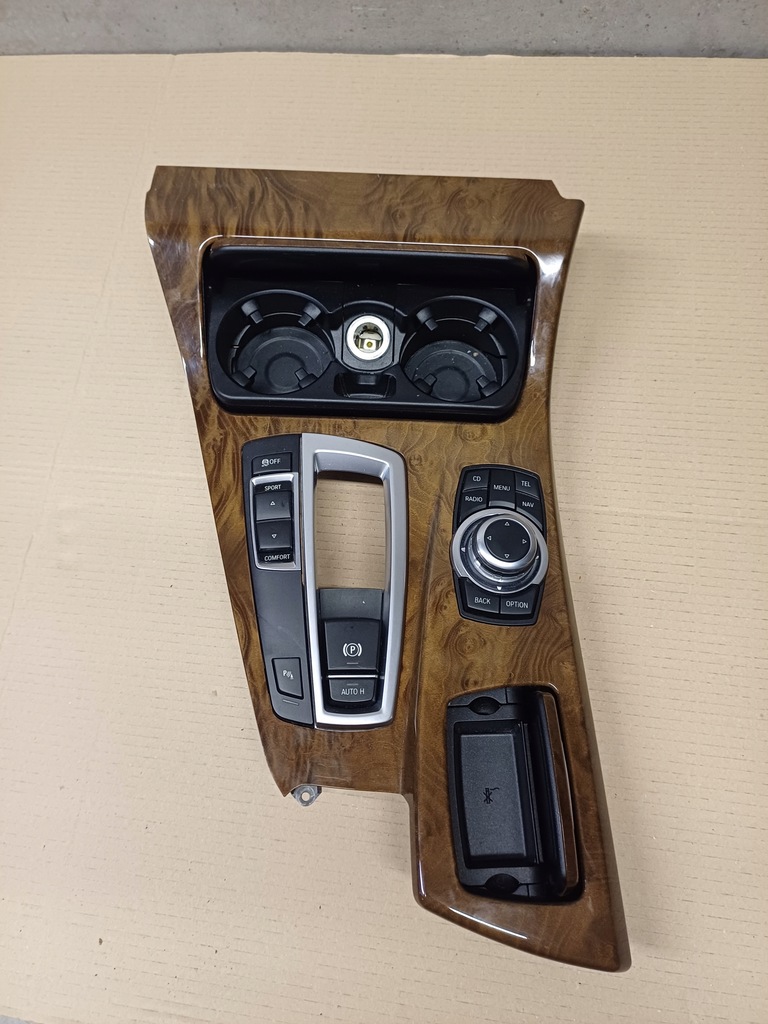 фото №7, Рамка dekor домкрата перемикання передач bmw 5 f10 f11 nr. 9206383 комплектна