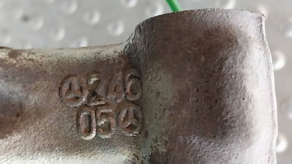 фото №6, Поворотный кулак ступица левая перед 24605 mercedes w117 w176 w246 gla x156