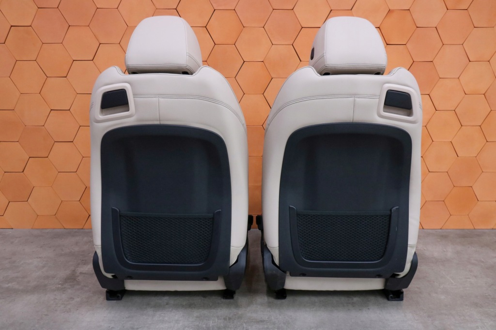 фото №15, Bmw g22 салон сиденья заднее сиденье обшивки sport кожа oyster память подогрев