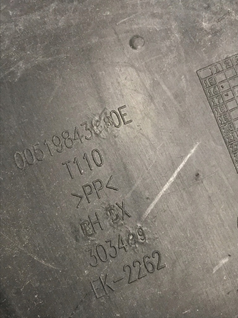 фото №6, Fiat tipo ii підкрилок задня правий 00519843680