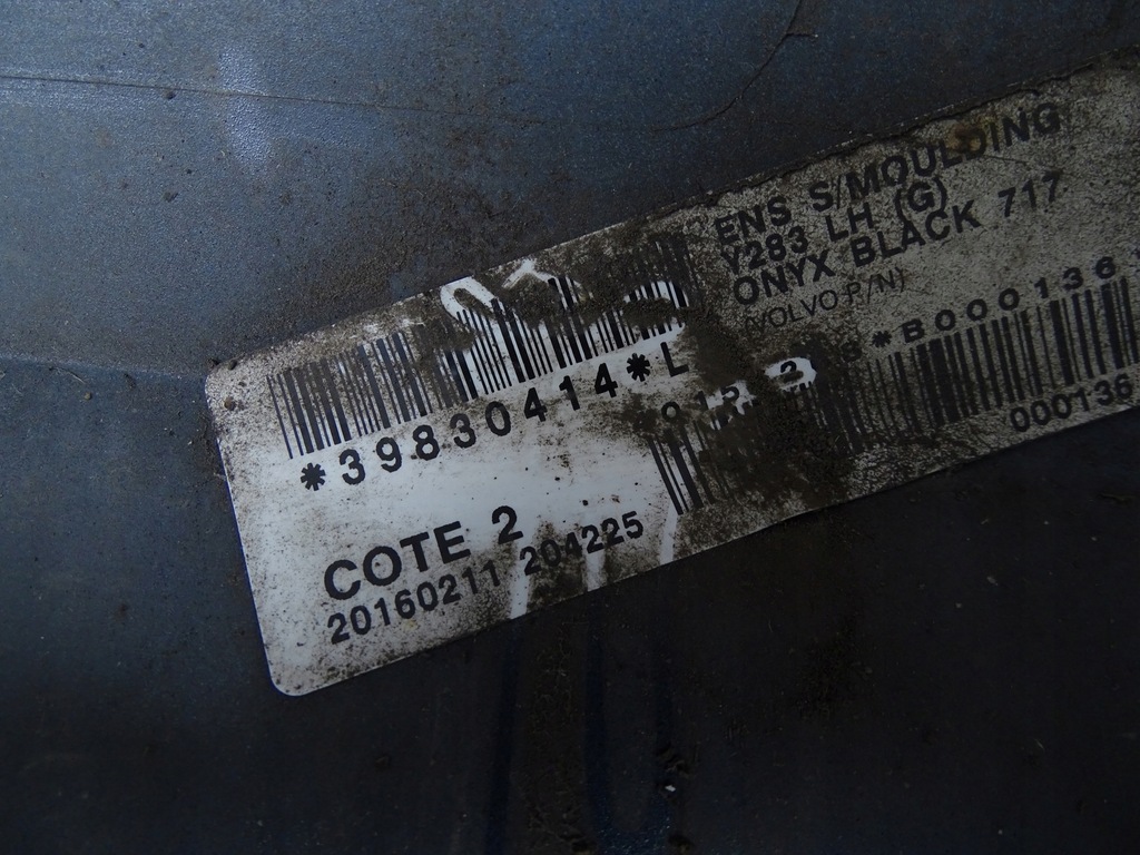 фото №15, Молдинг накладка порог левая левый 31333004 volvo v60 i lift s60 ii 717 00