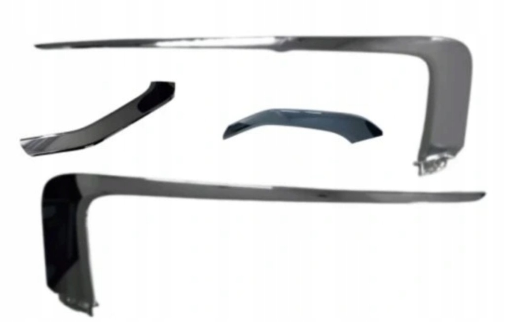 фото №6, Eclipse cross 21- комплект fulled x2 + комплект drl x2 + решётка радиатора+ хром x4