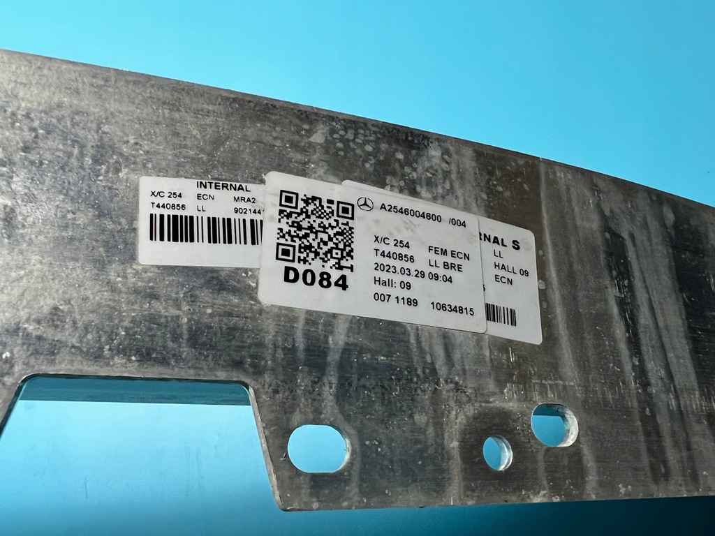 фото №8, Оригінальна балка підсилювач бампера перед mercedes glc x254 a2546206800