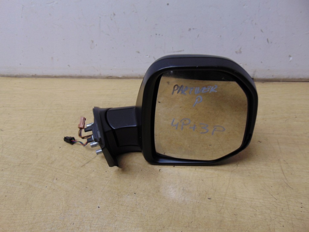 фото №1, Дзеркало праве partner berlingo iii 7 pin europa