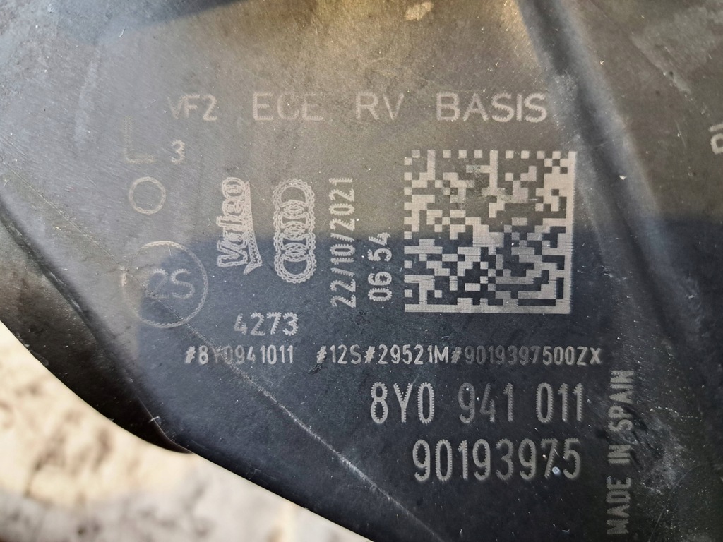 фото №8, Audi a3 8y0941011 full led лампа лівий перед ліва