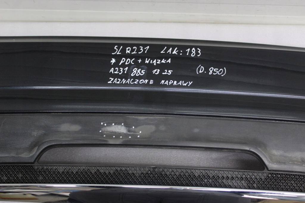 Mercedes sl r231 бампер задняя задняя  a2318851325 lak 183 pdc отремонтированный Киев