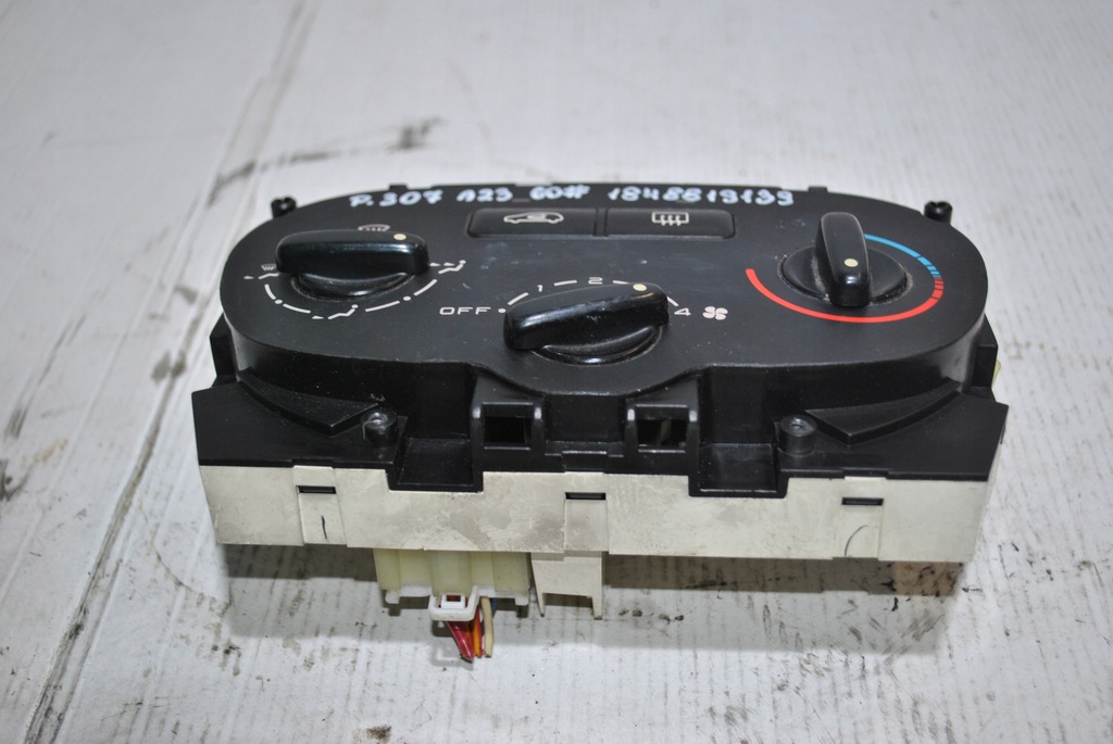 фото №7, Панель керування вентиляція peugeot 307 1848819139