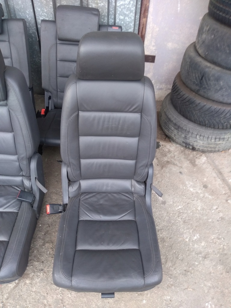 фото №9, Volkswagen touran i lift сиденья задняя 2/3 ряд кожа