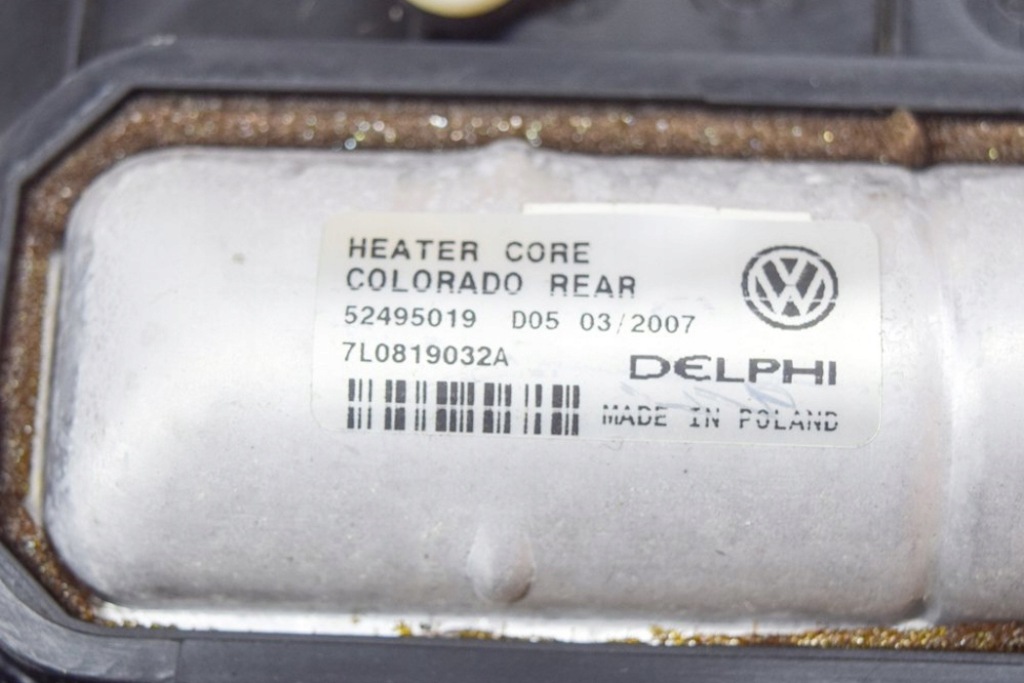 фото №6, Audi q7 4l задняя воздуходувка отопления box matrix 7l0819359 52495019 4l082000