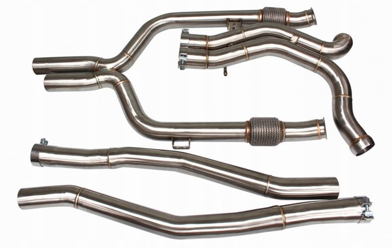 фото №10, Mercedes c43 amg 3.0t активный система выхлоп катбэк