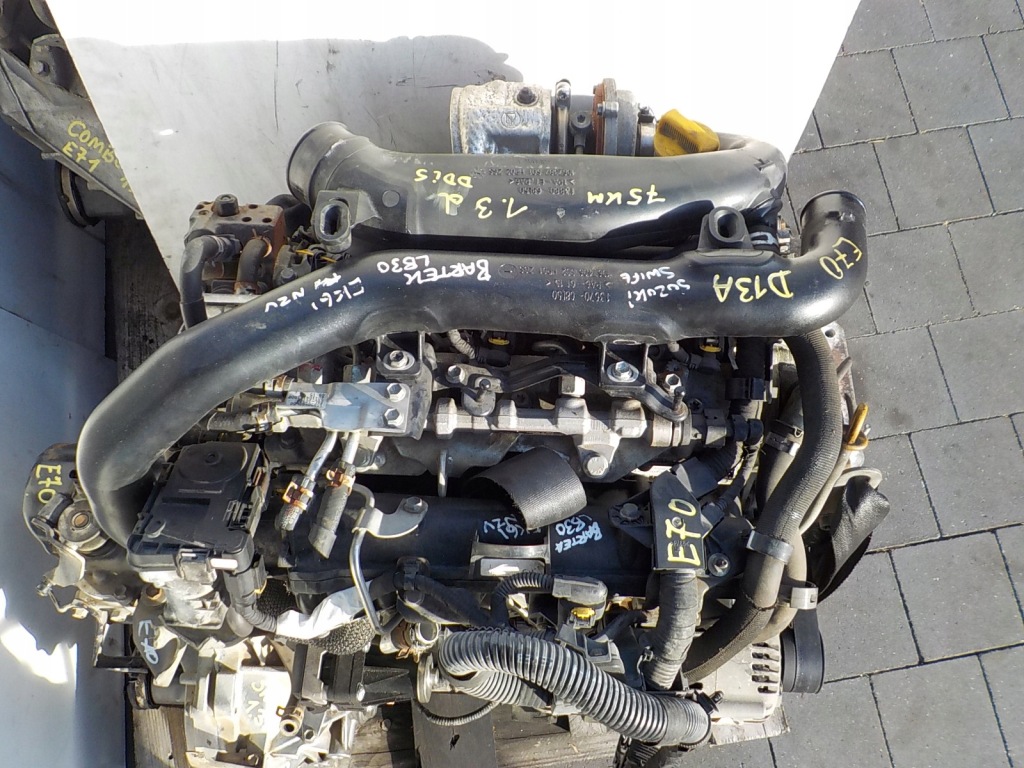 Suzuki swift 14r 1.3 ddis 75km euro 5 двигатель d13a комплектный  film Недорого