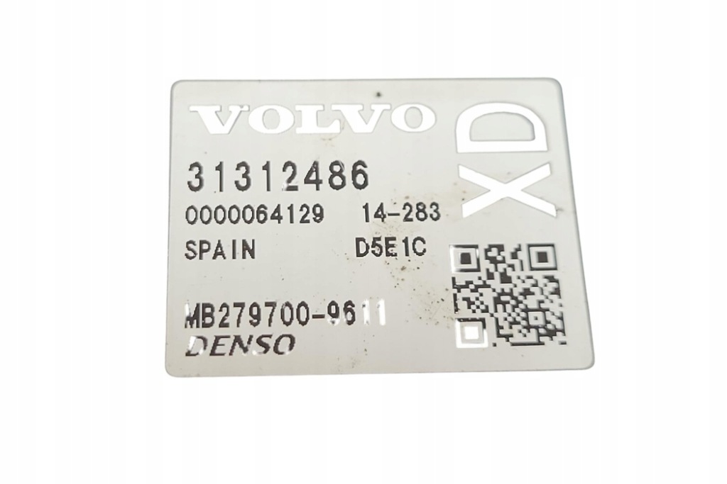 фото №1, Бортовой компьютер двигателя ecu volvo v40 cross country 526 31312486 2.0l дизель