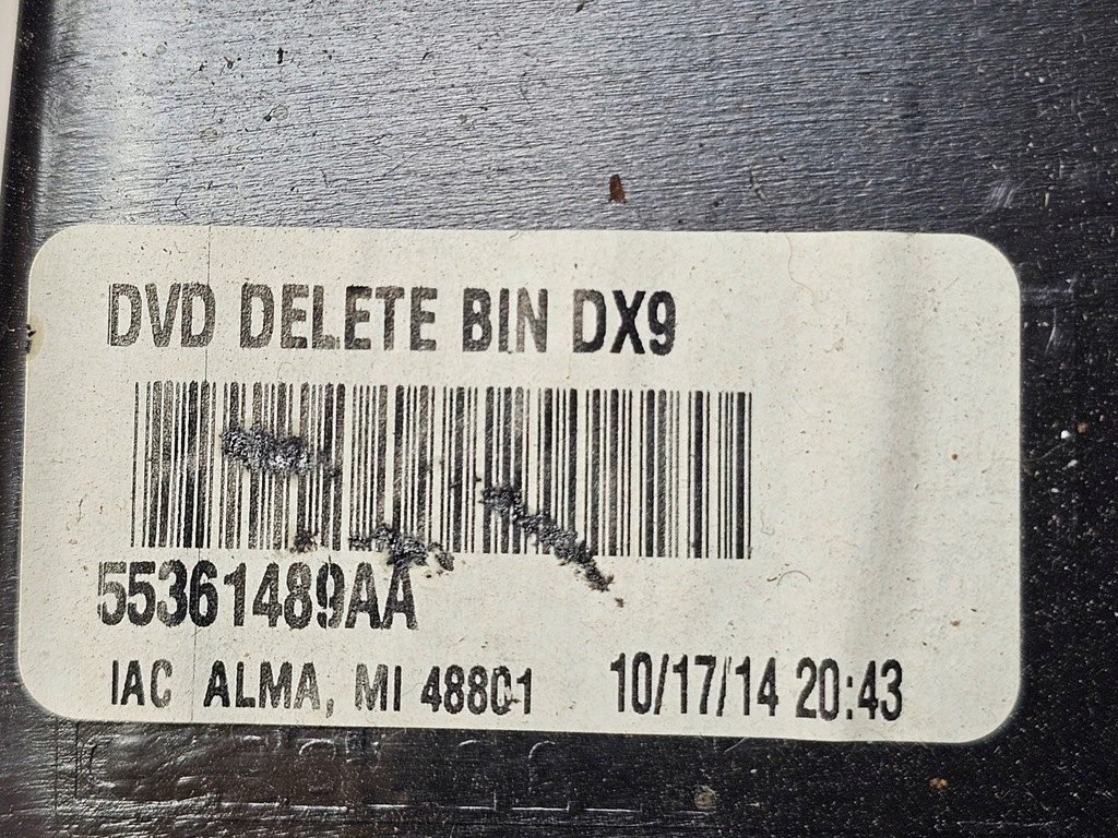 фото №9, Chrysler town country v 10-20 бардачок панели приборной панели l0202054 usa