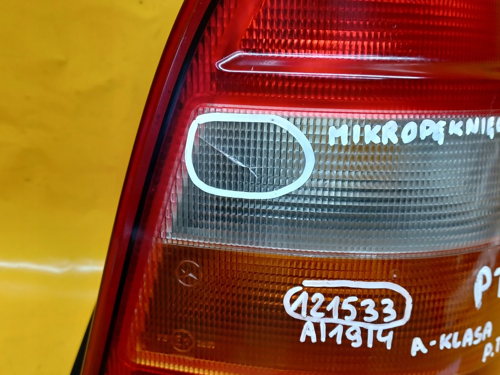 фото №11, Лампа задняя правая mercedes w168 1688200264r 97-04r