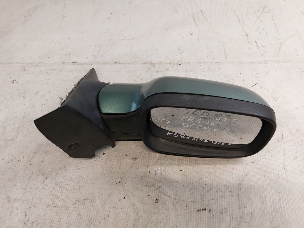 фото №10, Зеркало правое 7 pin renault scenic ii ted97