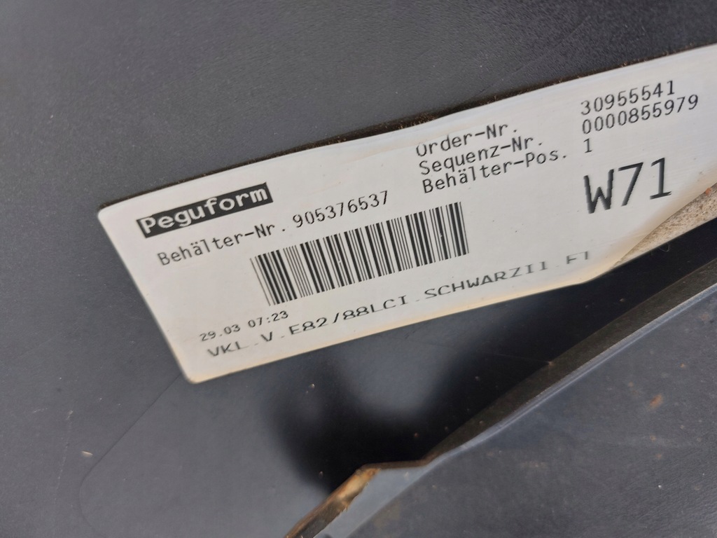 фото №7, Bmw 1 e82 e88 lift бампер перед 7263117 оригинал