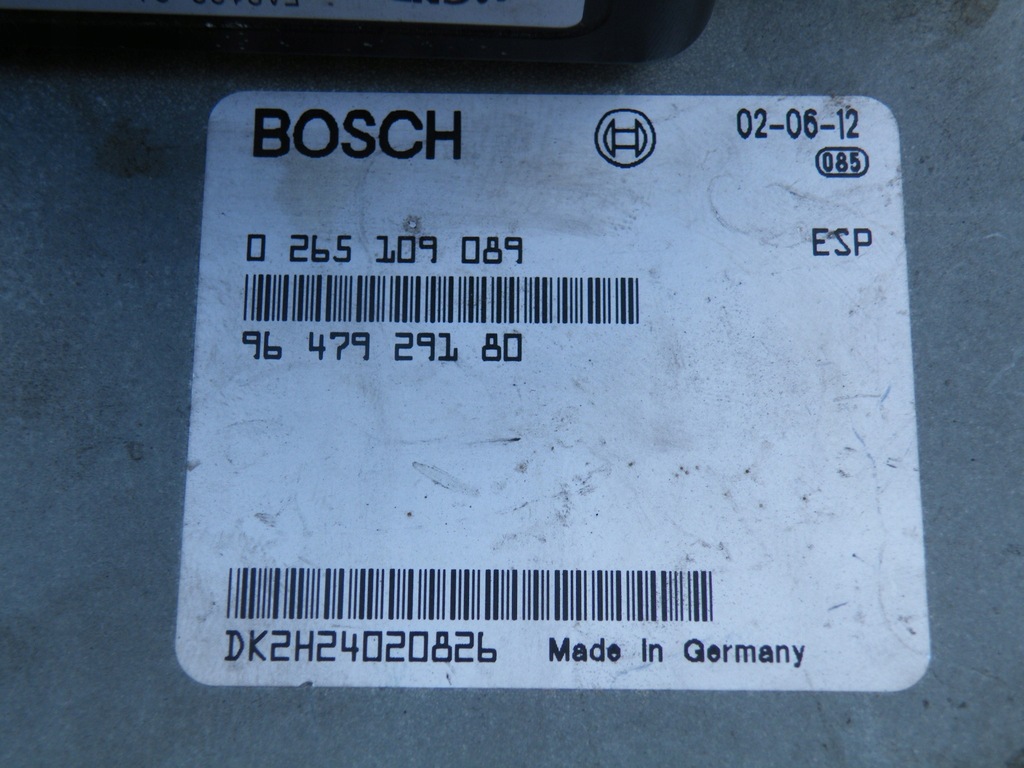 фото №8, Peugeot 406 coupe 2.2 hdi блок управления двигателя + модуль крышки 0265109089