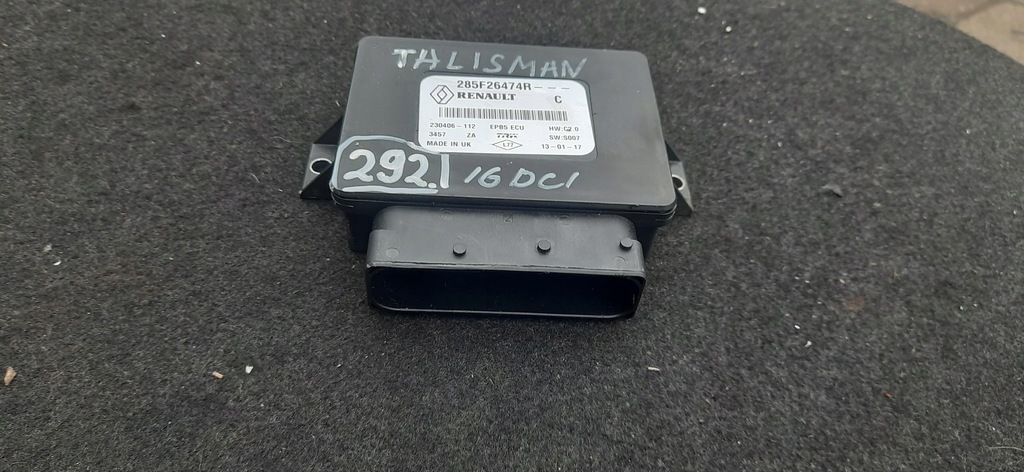 фото №6, Модуль блок управления bcm renault kadjar 285f26474r