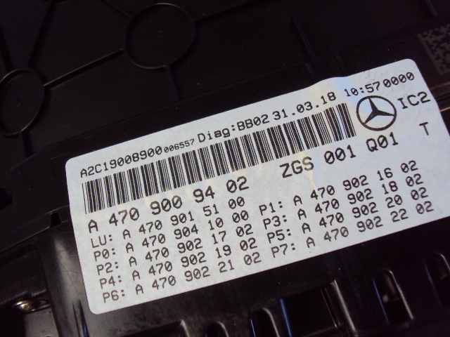 фото №7, Лічильник прилади mercedes vito w447 дизель