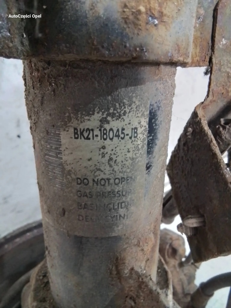 фото №7, Ford transit custom mk8 амортизаторна стійка поворотний кулак лівий перед bk2118045jb